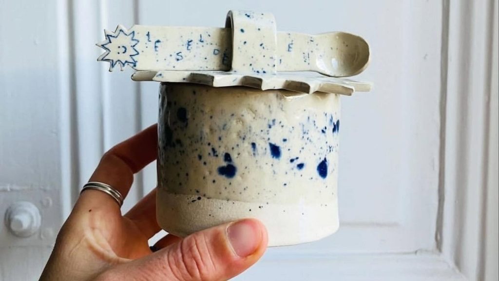 Apéro Céramique -  Pot à fleur de sel