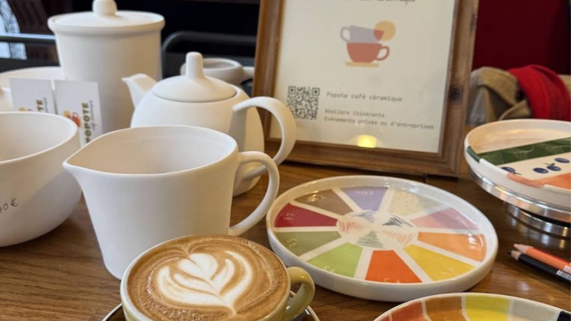 Goûter - Peinture sur céramique chez Billie's