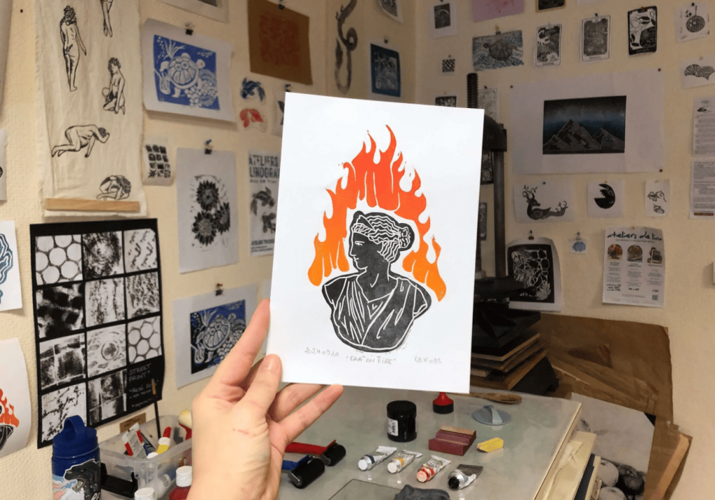 Initiation à la Linogravure