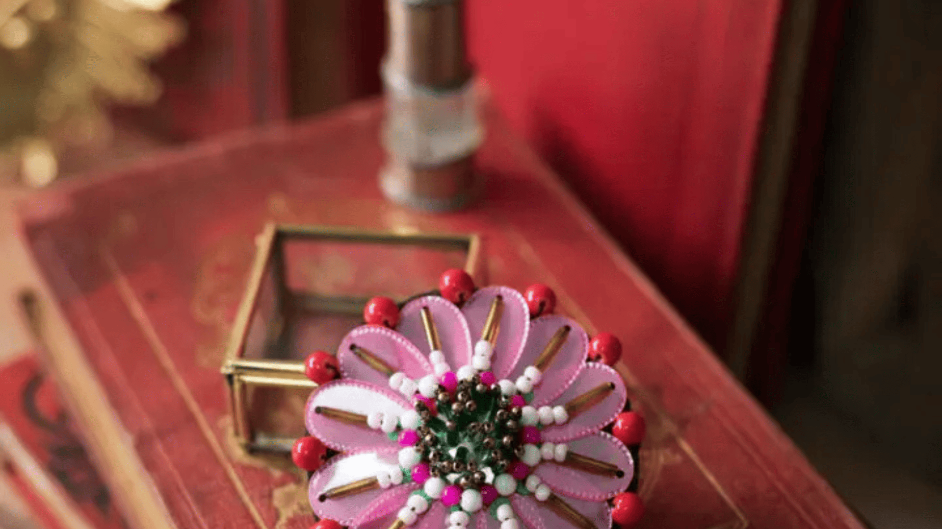 Workshop Broderie Broche Rosace