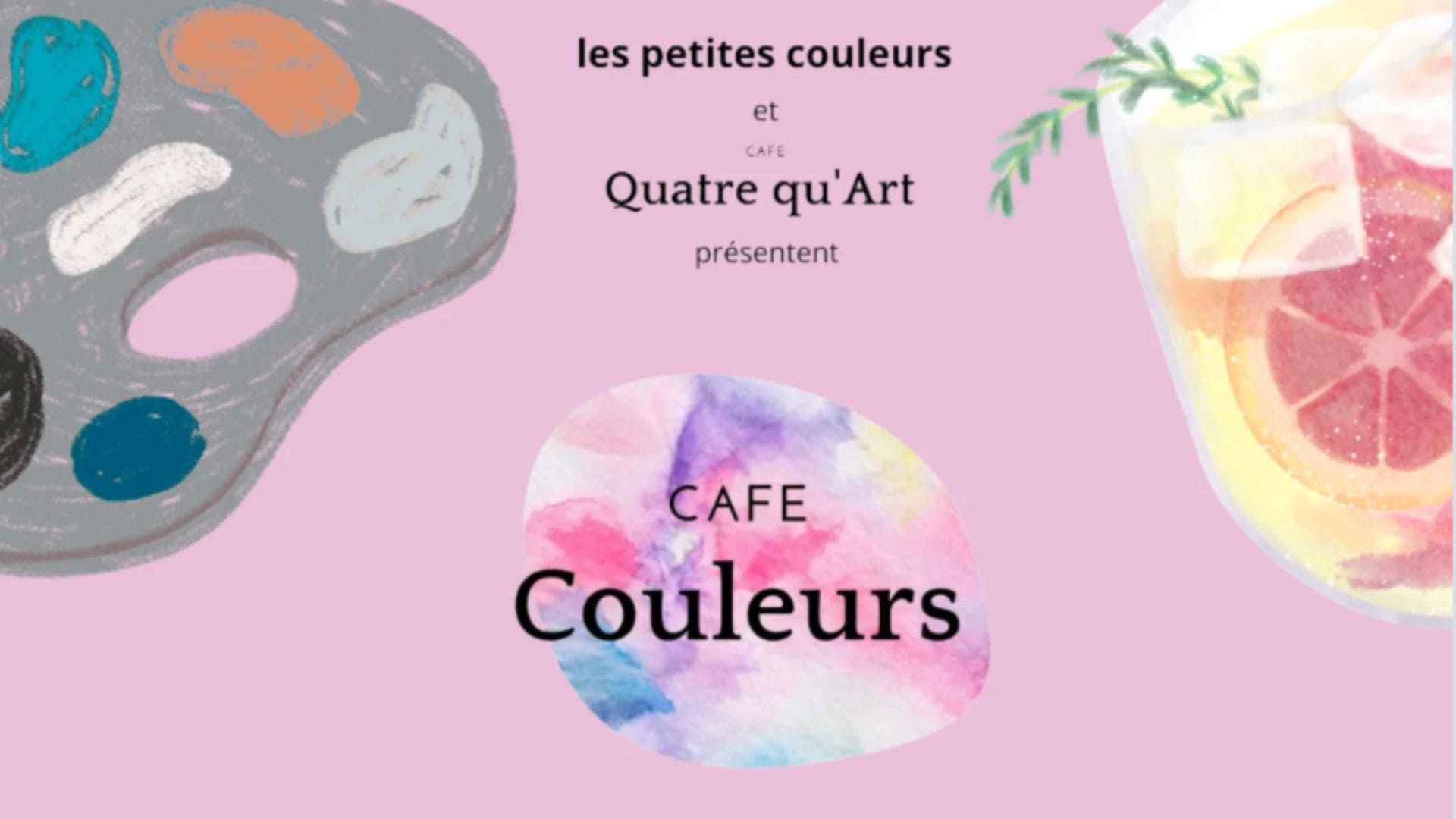 Aquarelle & Apéro par les petites couleurs